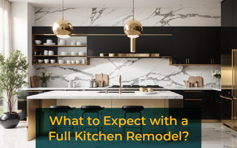 What to Expect with a Full Kitchen Remodel?