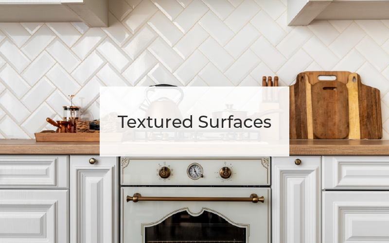 Textured Surfaces Backsplash