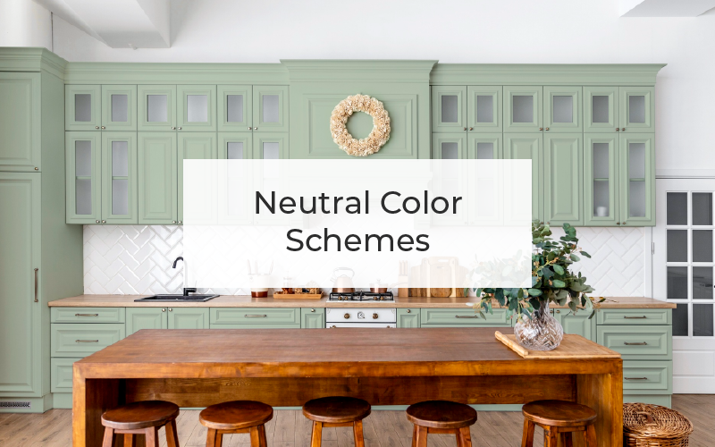 Neutral Color Schemes Backsplash