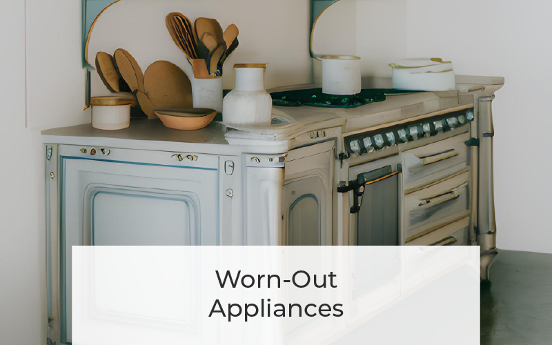 Worn-Out Kitchen Appliances